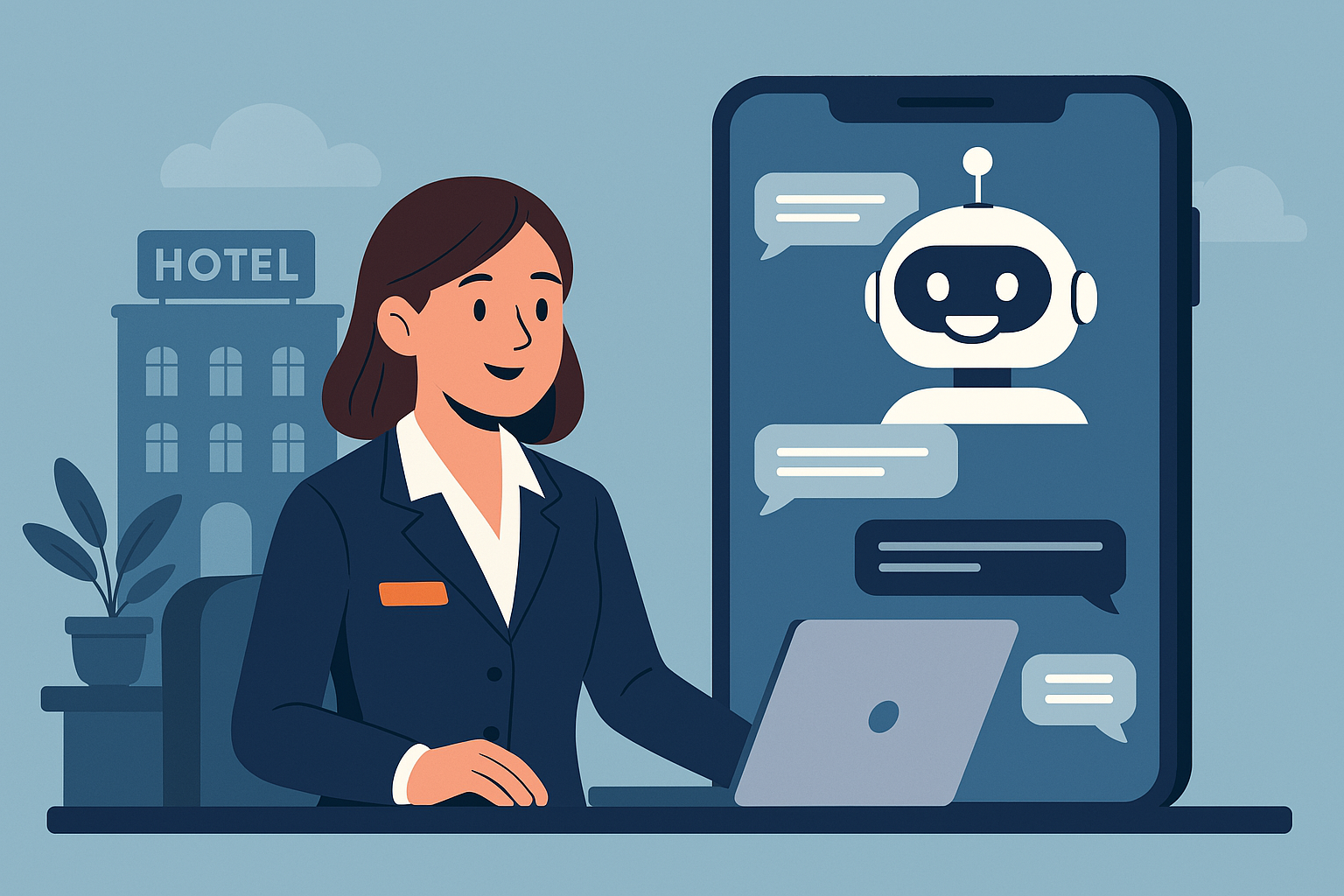 AI chatbots for hotels